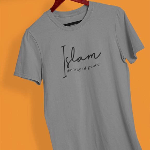 Islam The Way of Peace Shirt | Islam Statement Shirt Ramadan Shirt | Islamic Tee - Picture 5 of 10